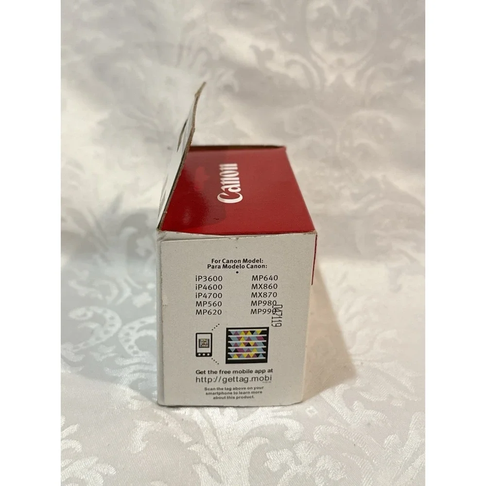 GENUINE Canon CLI-221 Black Cyan Magenta Yellow 4-pack Ink, Sealed